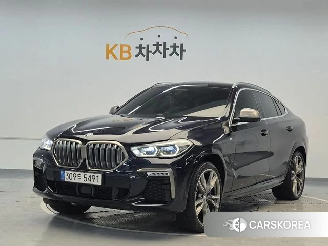 BMW X6 (G06) 2021 Синий из Кореи