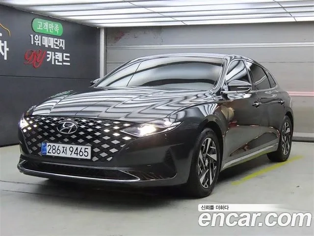 Hyundai The New Grandeur IG Hybrid 2020 Серый из Кореи