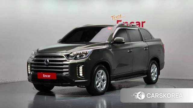 Ssangyong The New Rexton Sport 2023 Светло-зеленый из Кореи
