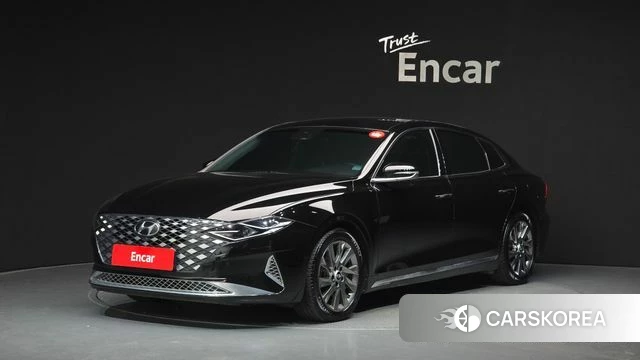 Hyundai The New Grandeur IG Hybrid 2020 Черный из Кореи