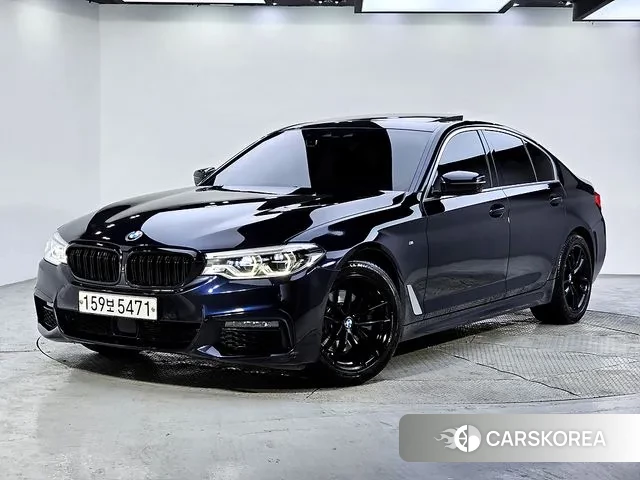 BMW 5 Series (G30) 2020 Синий из Кореи