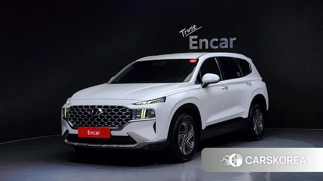 Hyundai The New Santa Fe 2021 Белый из Кореи