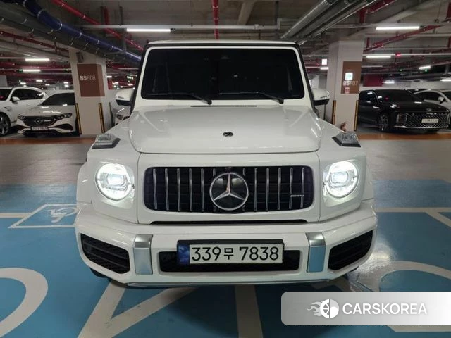 Mercedes-Benz G-Class W463b 2021 Белый из Кореи