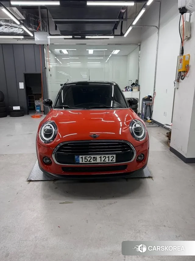 Mini Cooper 2020 Оранжевый из Кореи
