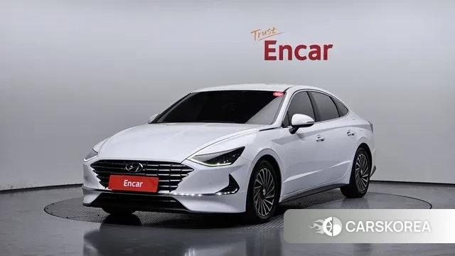 Hyundai Sonata Hybrid (DN8) 2020 Белый из Кореи