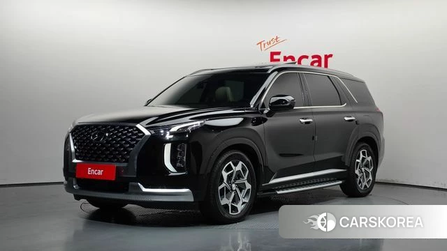 Hyundai Palisade 2021 Черный из Кореи