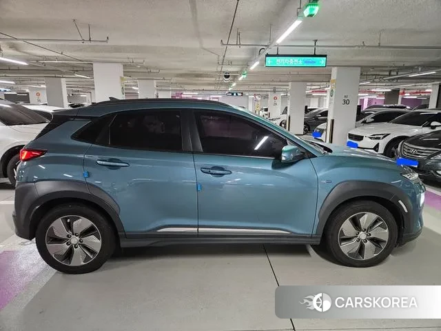 Hyundai Kona Electric 2018 Синий из Кореи