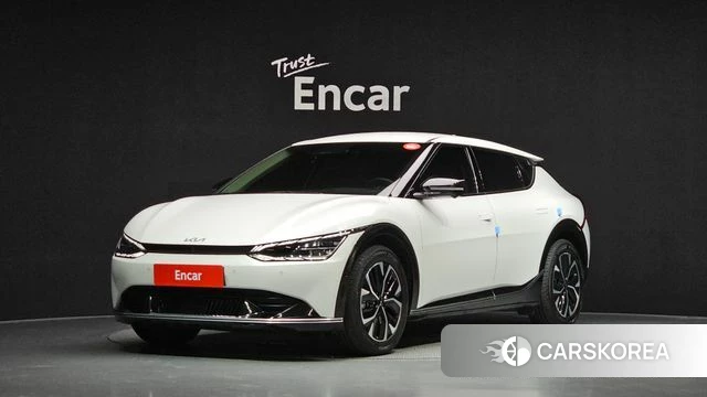 Kia EV6 2023 Белый из Кореи
