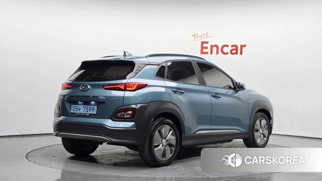 Hyundai Kona Electric 2020 Синий нефрит из Кореи