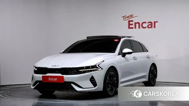 Kia K5 Hybrid 3rd Generation 2023 Белый из Кореи