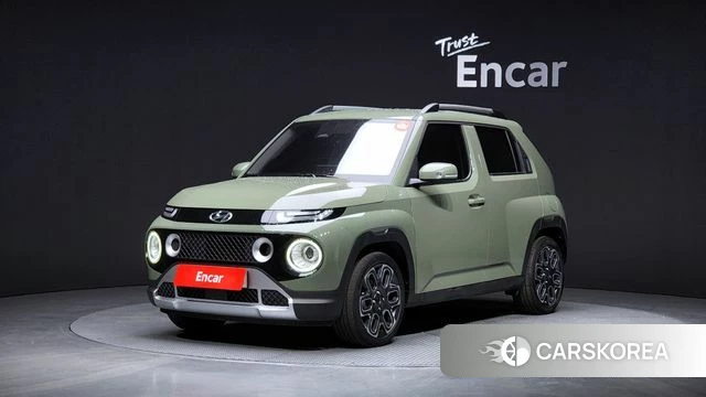 Hyundai Casper 2022 Темно-зеленый из Кореи