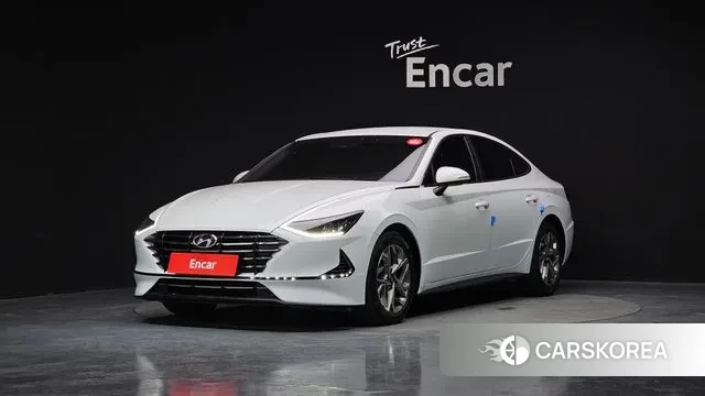Hyundai Sonata (DN8) 2021 Белый из Кореи