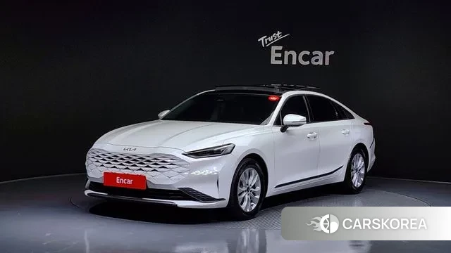 Kia K8 2022 Белый из Кореи