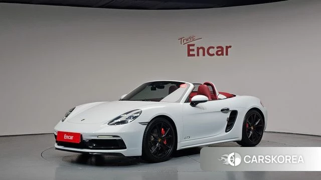 Porsche 718 Boxster 2019 Белый из Кореи