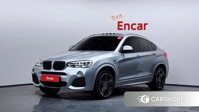 BMW X4 (F26) 2018 Серебряный из Кореи