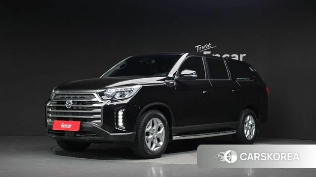 Ssangyong The New Rexton Sport 2021 Черный из Кореи