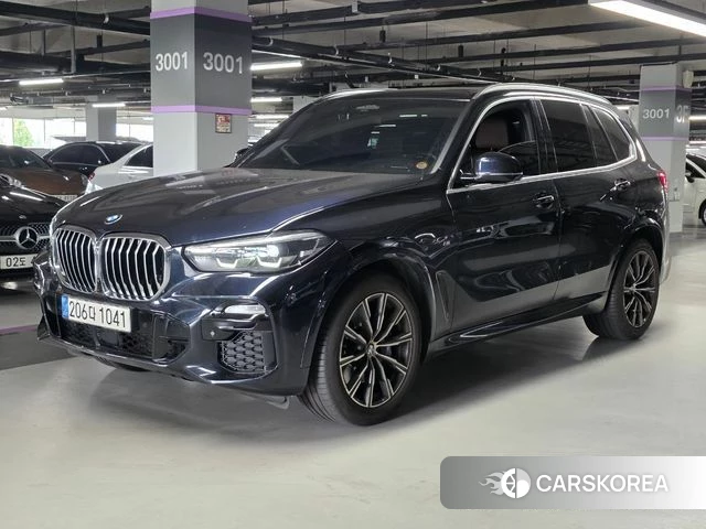 BMW X5 (G05) 2021 Черный из Кореи