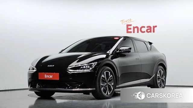 Kia EV6 2023 Черный из Кореи