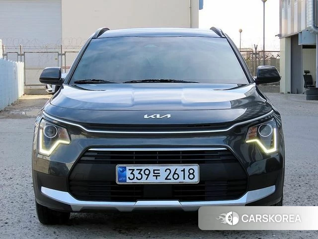 Kia Di Ol Nu Niro 2022 Серый из Кореи