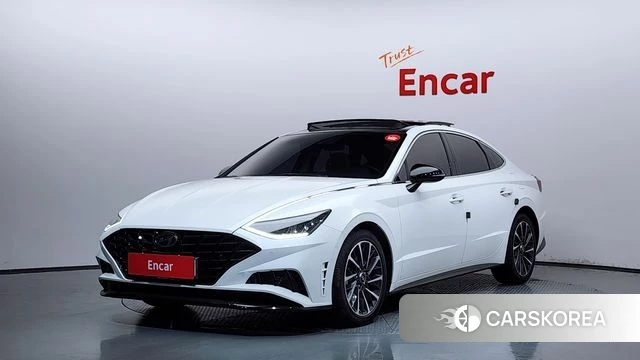 Hyundai Sonata (DN8) 2019 Белый из Кореи