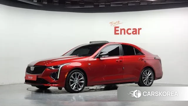 Cadillac CT4 2020 Красный из Кореи