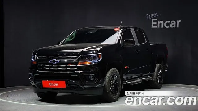 Chevrolet (GM Daewoo) Real New Colorado 2022 Черный из Кореи