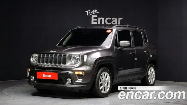 Jeep Renegade 2021 Серый из Кореи