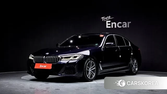 BMW 5 Series (G30) 2023 Черный из Кореи