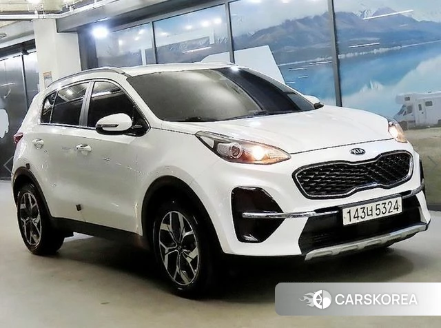 Kia Sportage The Bold 2019 Белый из Кореи