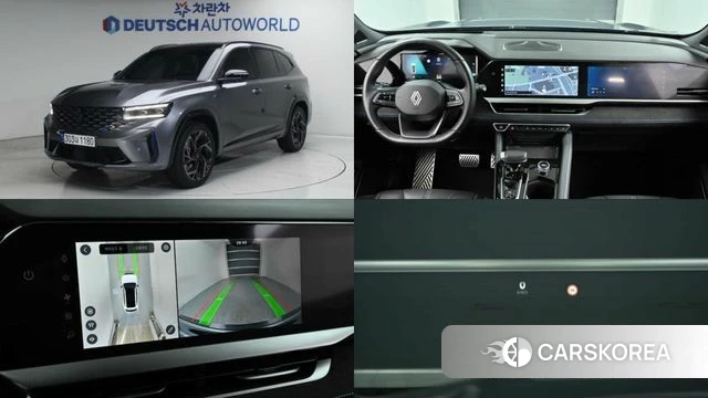 Renault Korea (Samsung) Grand Coleos 2024 Серый из Кореи