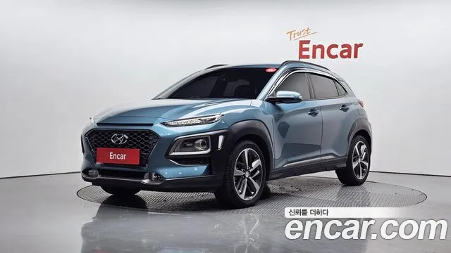 Hyundai Kona 2018 Синий из Кореи