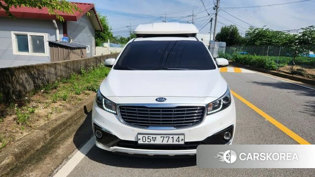 Kia All New Carnival 2018 Белый из Кореи