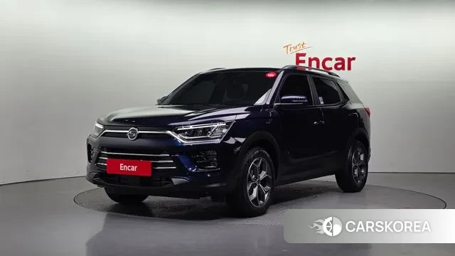 Ssangyong Beautiful Korando 2022 Синий из Кореи