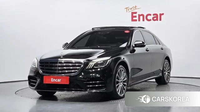 Mercedes-Benz S-Class W222 2018 Черный из Кореи