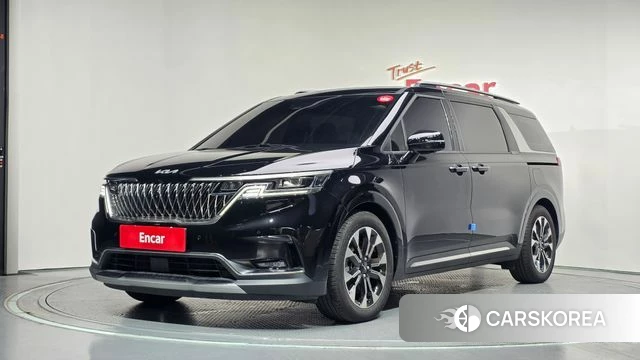 Kia Carnival 4th generation 2022 Черный из Кореи