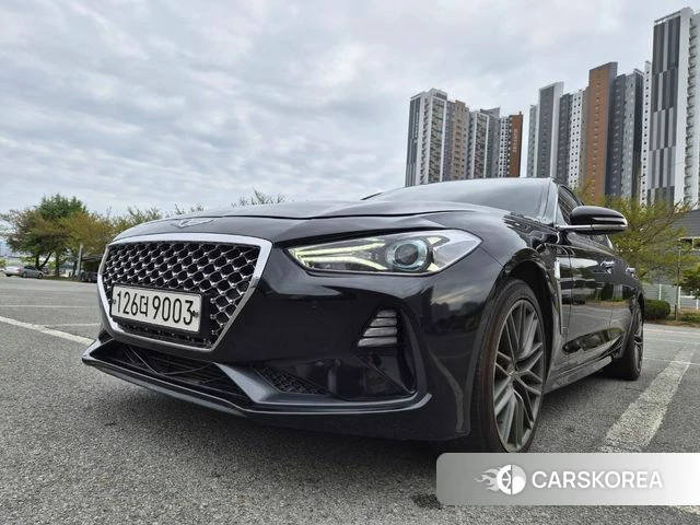 Genesis G70 2018 Черный из Кореи