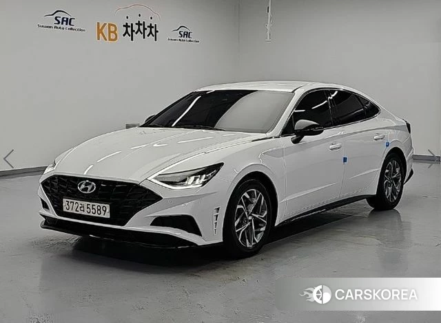 Hyundai Sonata (DN8) 2022 Белый из Кореи
