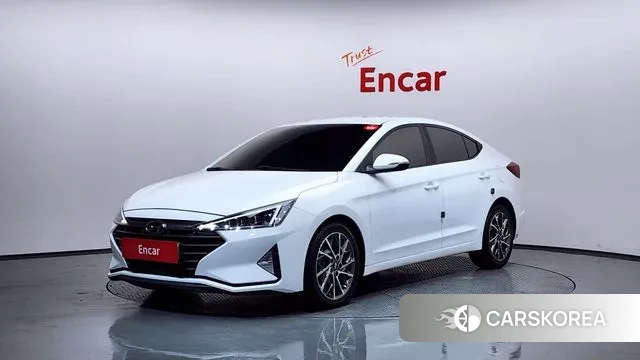 Hyundai The New Avante AD 2018 Белый из Кореи