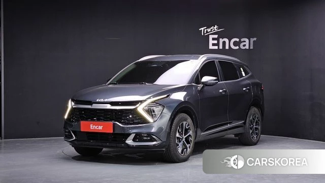 Kia Sportage 5th Generation Hybrid 2021 Серый из Кореи