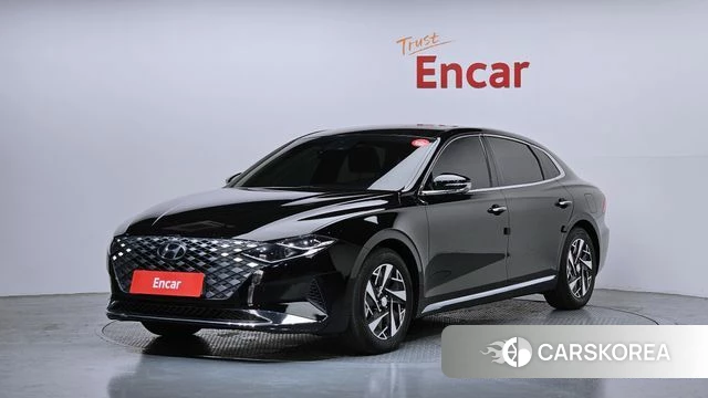 Hyundai The New Grandeur IG Hybrid 2021 Черный из Кореи