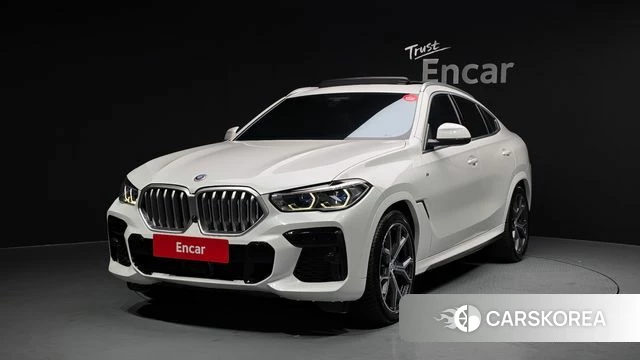BMW X6 (G06) 2022 Белый из Кореи
