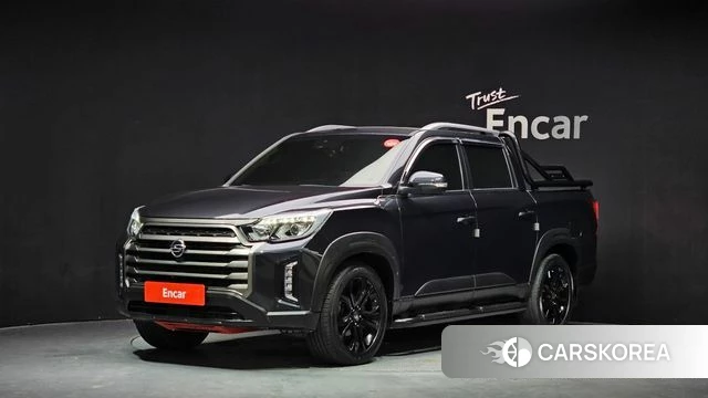 Ssangyong The New Rexton Sport 2021 Серый из Кореи