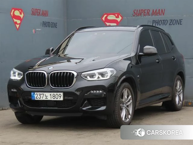 BMW X3 (G01) 2021 Черный из Кореи