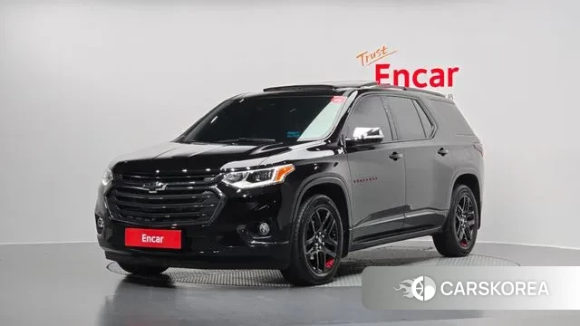 Chevrolet (GM Daewoo) Traverse 2021 Черный из Кореи