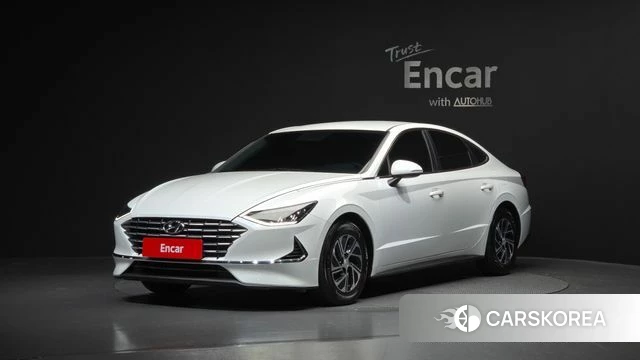 Hyundai Sonata Hybrid (DN8) 2021 Белый из Кореи