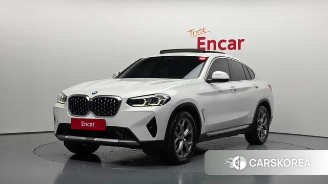 BMW X4 (G02) 2022 Белый из Кореи