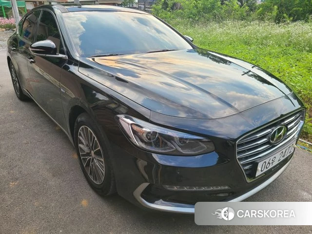 Hyundai Grandeur IG Hybrid 2018 Черный из Кореи