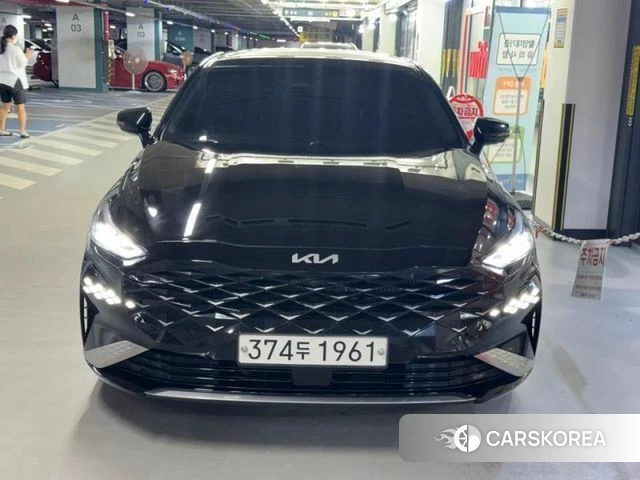 Kia K8 Hybrid 2023 Черный из Кореи