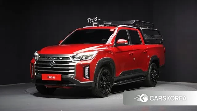 Ssangyong The New Rexton Sports Cannes 2021 Красный из Кореи