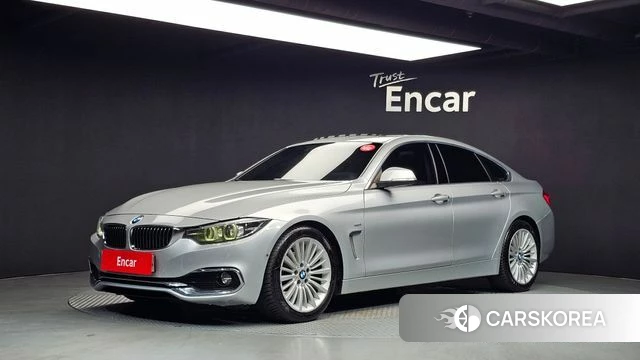 BMW 4 Series (F32) 2018 Серебристо-серый из Кореи
